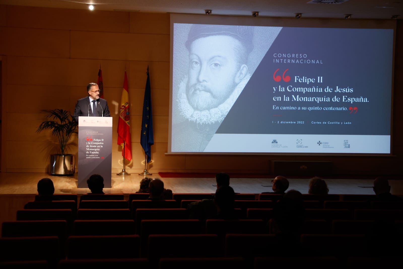 EL CONGRESO INTERNACIONAL «FELIPE II Y LA COMPAÑÍA DE JESÚS EN LA MONARQUÍA DE ESPAÑA», UNA «REIVINDICACIÓN» DE «DOS ESPAÑOLES UNIVERSALES»
