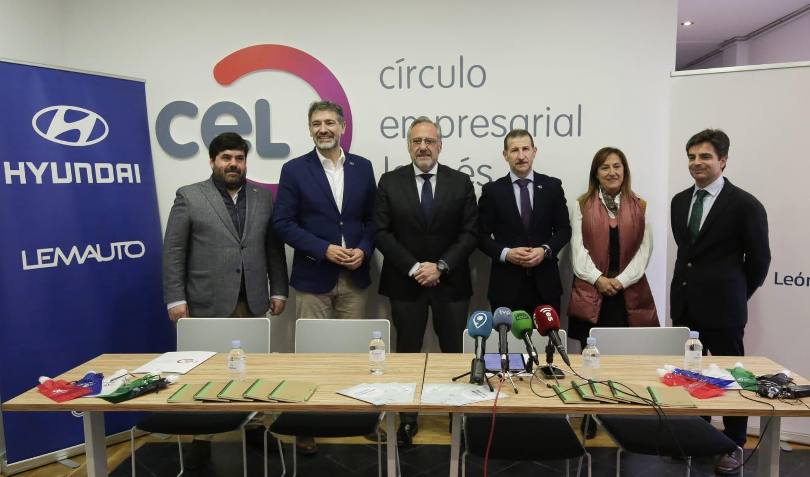 La Fundación de Castilla y León y el Círculo Empresarial Leonés presentan el convenio de colaboración para fomentar el emprendimiento entre estudiantes de FP